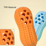 Interactive Peanut Shape Dog Leakage Food Chew TPR Pet Treat Toys - GreenFur