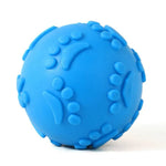 Interactive Pet Chew Toy Elastic Squeaky TPR Dog Ball - GreenFur
