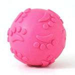 Interactive Pet Chew Toy Elastic Squeaky TPR Dog Ball - GreenFur