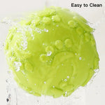 Interactive Pet Chew Toy Elastic Squeaky TPR Dog Ball - GreenFur