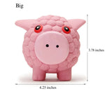 Interactive Pig Shape Chew Toys with Squeaky for Dog - GreenFur