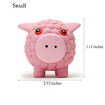Interactive Pig Shape Chew Toys with Squeaky for Dog - GreenFur