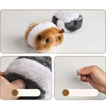 Interactive Pimp Mouse Shape Plush Cat Toy - GreenFur