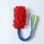 Interactive Play Chew Colorful Rope Polyester Dogs Plush Toys - GreenFur