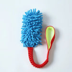 Interactive Play Chew Colorful Rope Polyester Dogs Plush Toys - GreenFur
