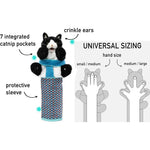 Interactive Plush Cat Toy Glove - GreenFur