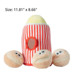 Interactive Plush Dog Toy Ice - cream for Dogs - GreenFur