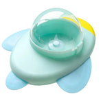 Interactive Self - Play Food Puzzle Feeder Treat Dispensing for Cats - GreenFur