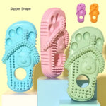 Interactive Slipper Shape Dog Chew TPR Pet Toys - GreenFur