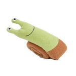 Interactive Snail Shaped Pet Toy Squeaky Foraging - GreenFur