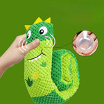 Interactive Squeaky Chew Plush Pet Snuffle Dog Hidden Food Toys - GreenFur