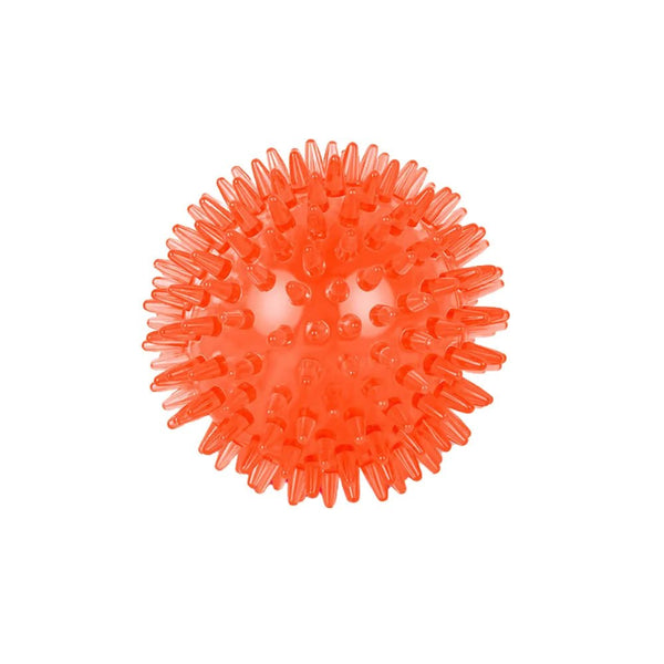 Interactive Squeaky TPR Dog Ball Pet Bite Resistant Chew Toy - GreenFur
