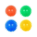 Interactive Squeaky TPR Dog Ball Pet Bite Resistant Chew Toy - GreenFur