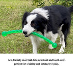 Interactive TPR Chew Toy Twist Stick for Large Breed Dogs - GreenFur