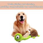 Interactive Turtle Dog Toy with Food Dispenser - GreenFur
