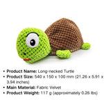 Interactive Turtle Dog Toy with Food Dispenser - GreenFur