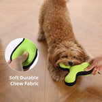 Interactive Washable Durable Chew Plush Squeaky Dog Toys - GreenFur