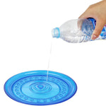 Interesting Swimming Pool Float Chew TPR Flying Disc Dog Toy - GreenFur
