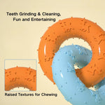 Interlocking TPR Chew Toy for Dogs Pet Toys - GreenFur