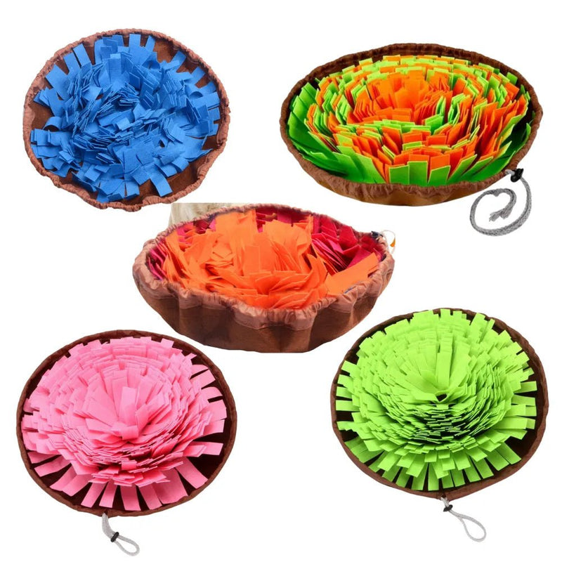 IQ Training Pet Food Feeding Mat Cat Dog Snuffle Mats - GreenFur