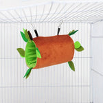 Jungle Themed Bird Hamster Cage Hammock Tunnel - GreenFur