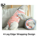 Kitten Surgery Recovery Suit Breathable Cat Onesie - GreenFur