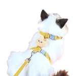 Kitty Harness and Leash Set Outdoor Walking Vest for Cats - GreenFur