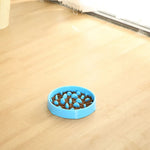 L Size Anti - slip Dog Cat Feed Bowl Pet Slow Food Bowl - GreenFur