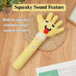 L Size Durable Chew - resistant Squeaky Dog Toy for Self - Entertainment and Teeth Grinding - GreenFur