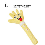 L Size Durable Chew - resistant Squeaky Dog Toy for Self - Entertainment and Teeth Grinding - GreenFur
