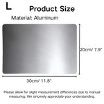 L Size Summer Thickened Design Pet Cooling Aluminum Plate - GreenFur