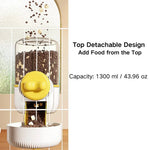 Large Capacity Cat Dog Cage Feed Bowl Hanging Pet Food Feeder - GreenFur