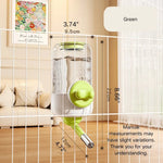 Large Capacity Cat Dog Cage Water Dispenser Hanging Pet Water Feeder - GreenFur