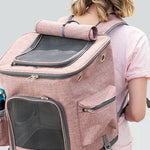 Large Capacity Outdoor Multi fuctional Pet Backpack - GreenFur