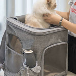 Large Capacity Outdoor Multi fuctional Pet Backpack - GreenFur