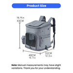 Large Capacity Outdoor Multi fuctional Pet Backpack - GreenFur