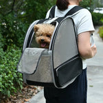 Large Capacity Transparent Pet Backpack for Travel - GreenFur
