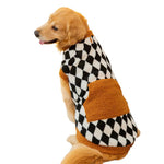 Large Dogs Warm Fashionable Winter Pet Sherpa Fleece Vest - GreenFur