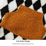 Large Dogs Warm Fashionable Winter Pet Sherpa Fleece Vest - GreenFur