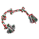 Large Durable Cotton Rope Tug of War Dog Toy - GreenFur