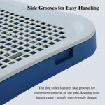 Large Indoor Dog Potty with Wall Guard for Training and Hygiene - GreenFur