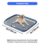Large Pet Training Pads Holder Dog Puppy Mesh Training Toilet Potty Tray - GreenFur