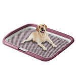Large Pet Training Pads Holder Dog Puppy Mesh Training Toilet Potty Tray - GreenFur