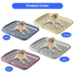 Large Pet Training Pads Holder Dog Puppy Mesh Training Toilet Potty Tray - GreenFur
