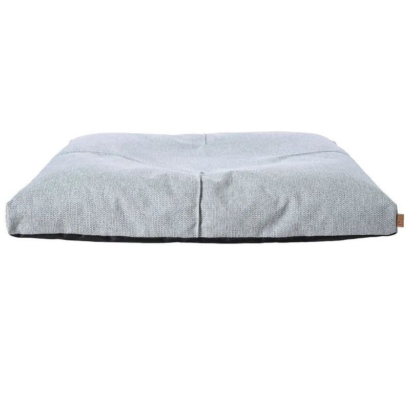 Large Size Modern Design Texture Soft Linen - Feel Fabric Pet Dog Bed - GreenFur