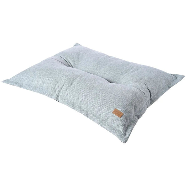 Large Size Soft Cozy Linen - Feel Fabric Pet Dog Pillow Bed - GreenFur