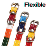 Leather Adjustable Dogs Cat Collar Decorative Pet Necklace - GreenFur