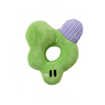 Lettered Shape Pet Cute Squeaky Plush Dog Puppy Toy - GreenFur