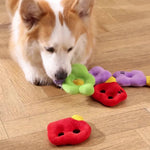 Lettered Shape Pet Cute Squeaky Plush Dog Puppy Toy - GreenFur