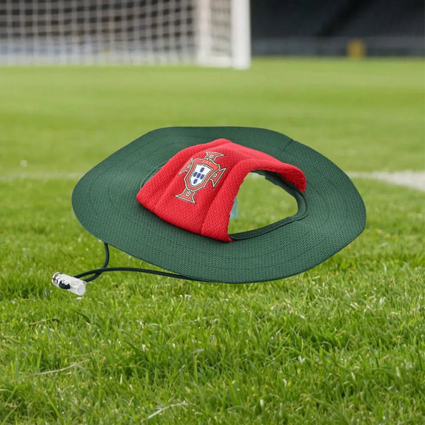 Lightweight and Breathable Polyester FPF Pet Bucket Hat - GreenFur